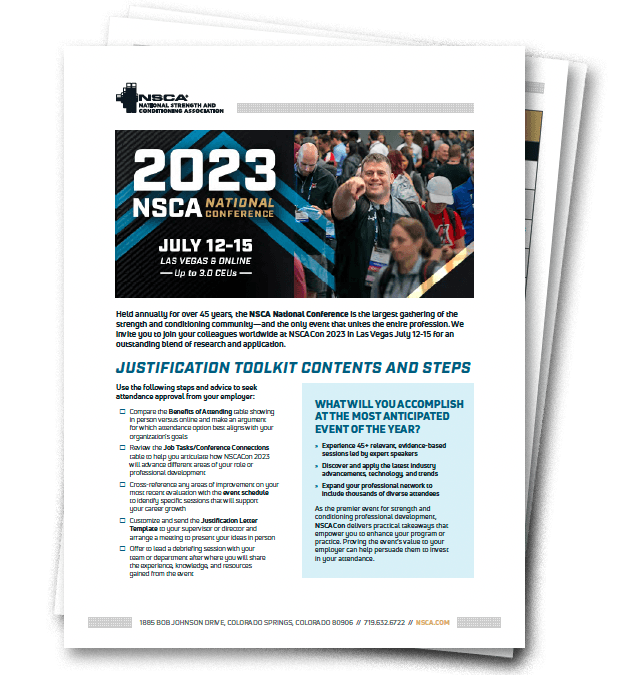 2024 NSCA National Conference