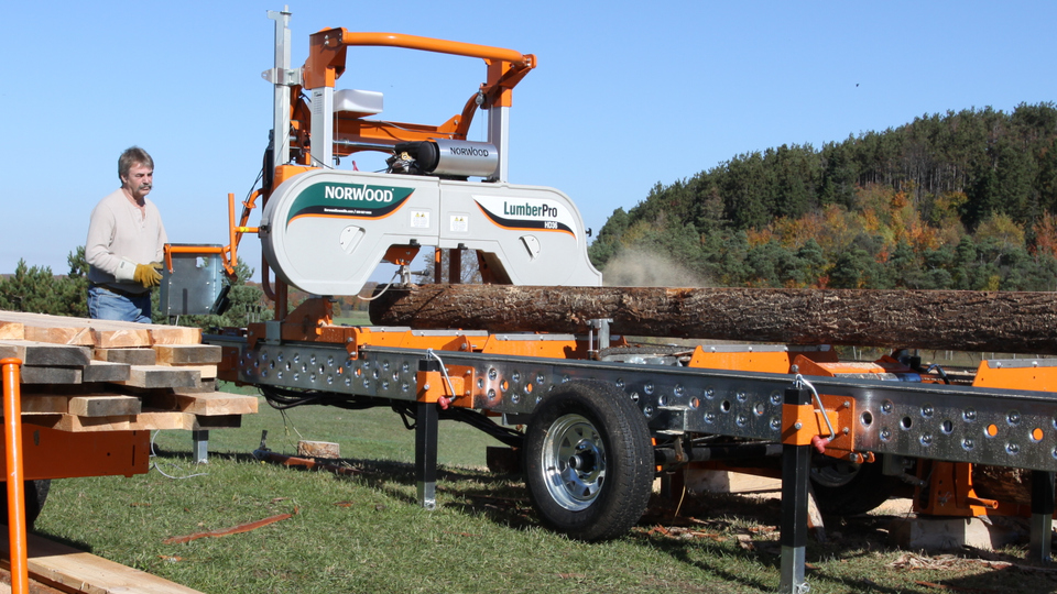 Take your next step with a Frontier Sawmill