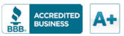 Better Business Bureau Accredited - A+ Rating