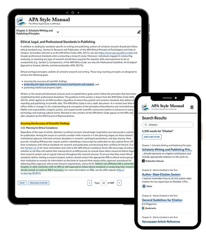 APA STYLE MANUAL APA PUBLISHING visual data 7