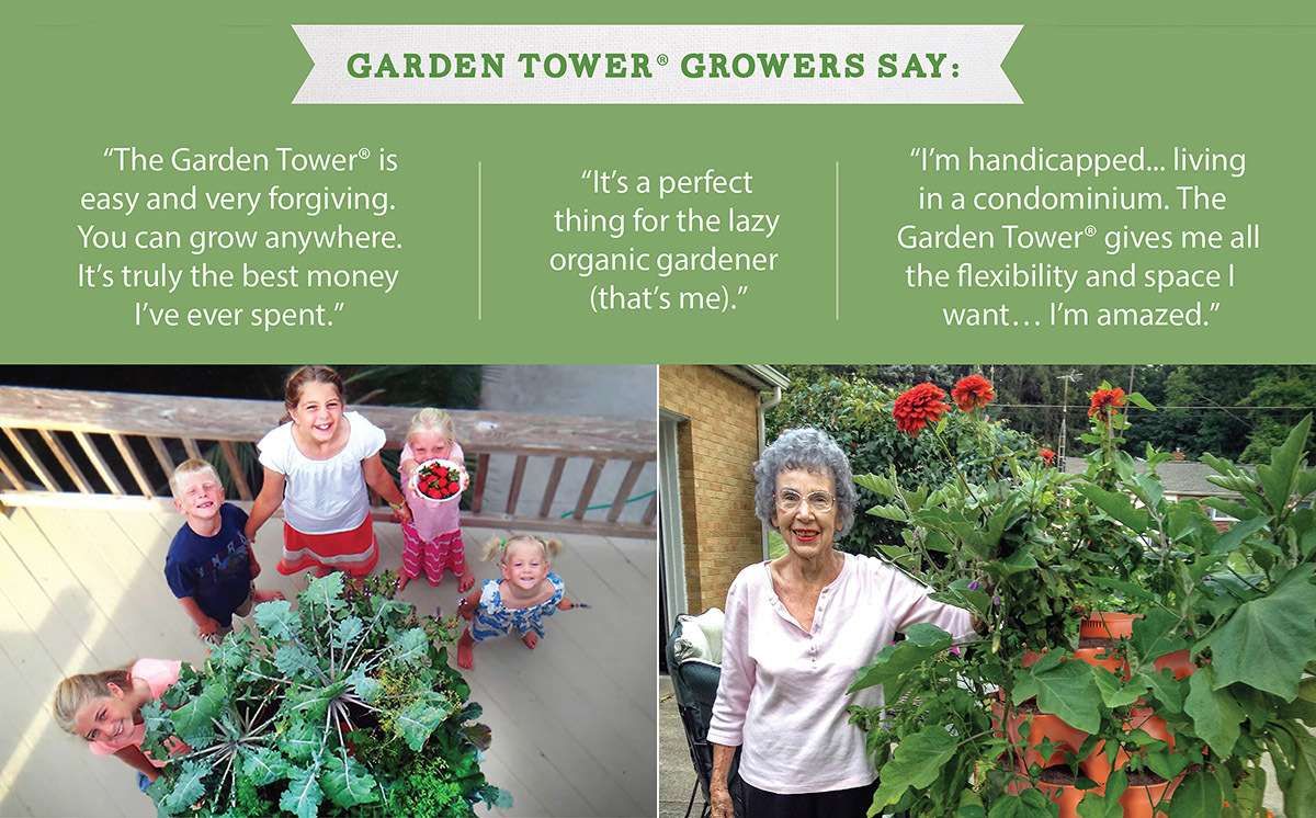 2020 Organic Garden Tower Giveaway
