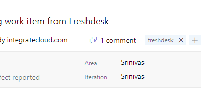 IntegrateCloud - Freshservice Azure DevOps Integration