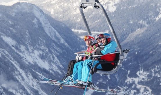 Gaustatoppen på ski