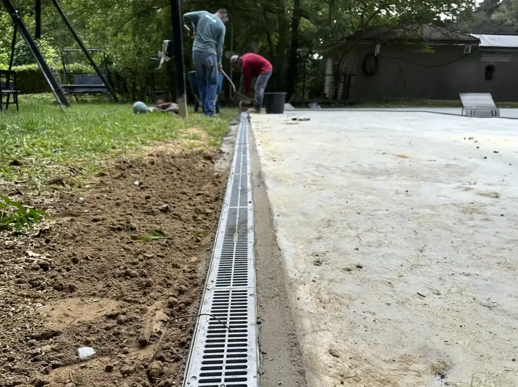 Hardscape and drainage work by 4 Sons Outdoor Drainage & Hardscape