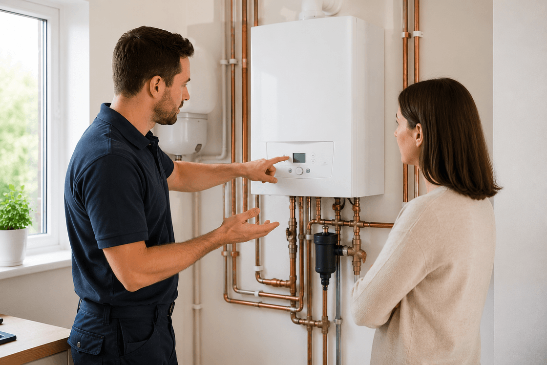 Boiler system conversion by Aphex Heating