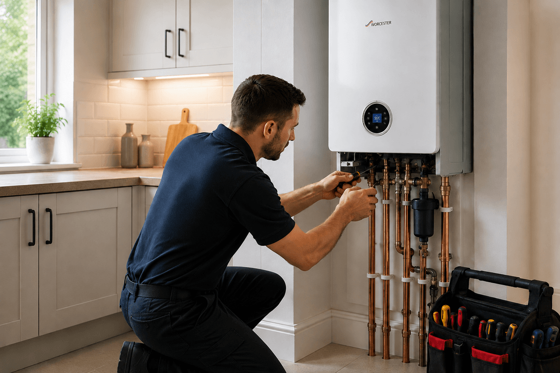New boiler installation by Aphex Heating