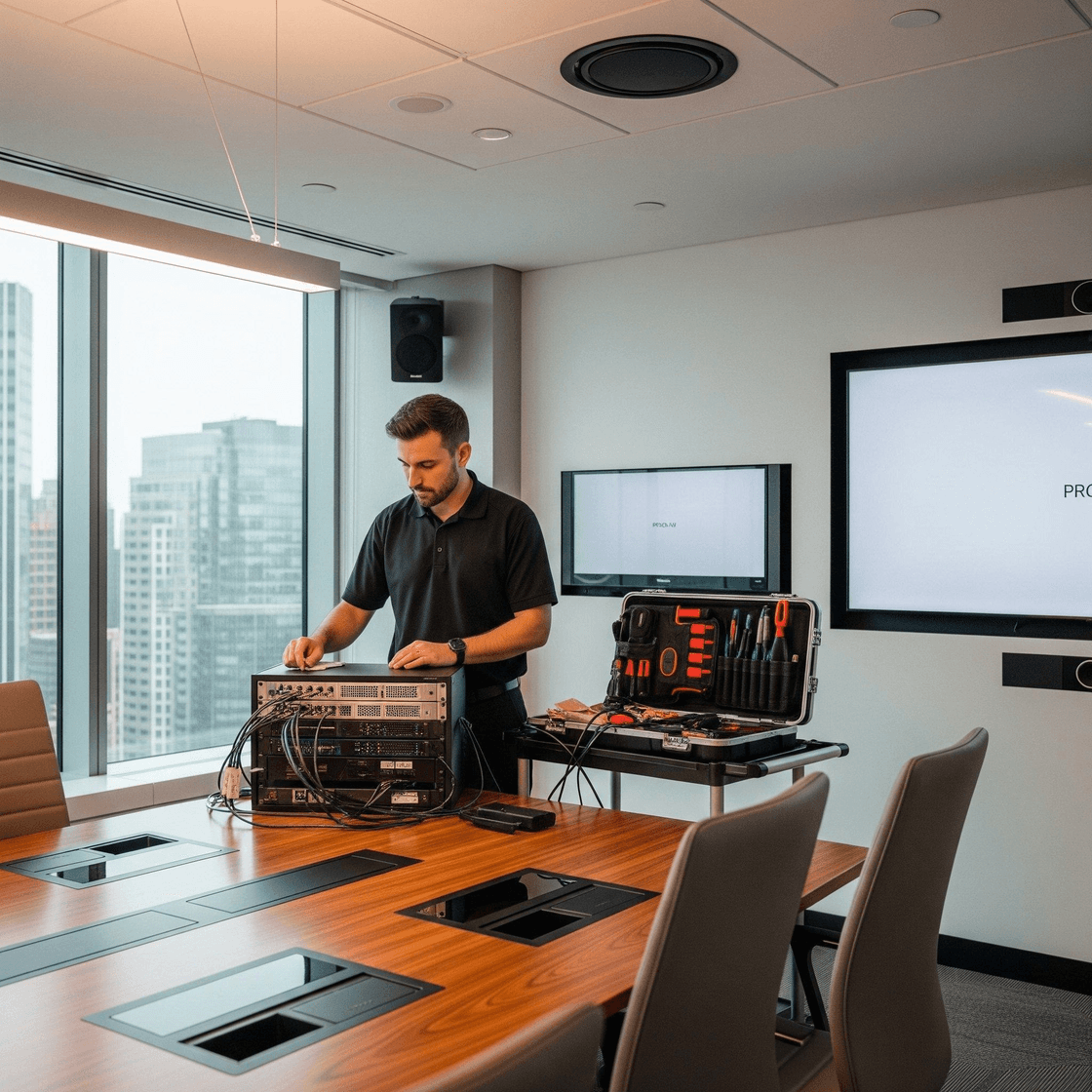 AVINCI collaboration-ready meeting space