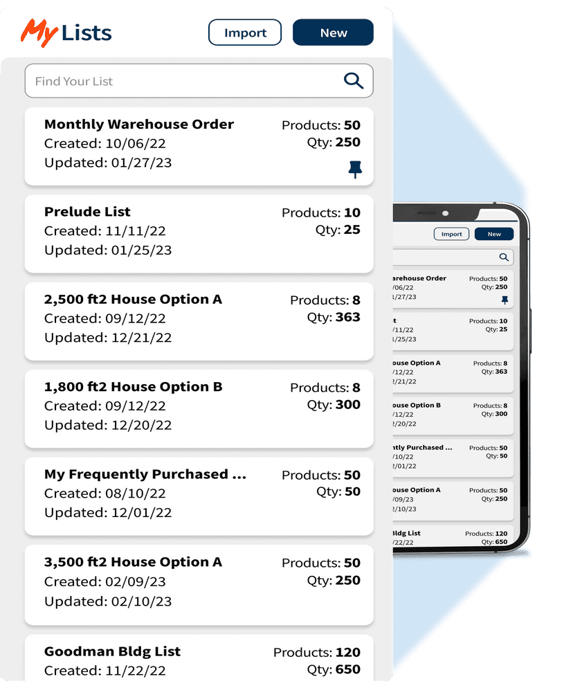 About MyFBM Make Managing Building Materials Easier