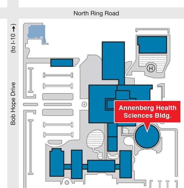 Eisenhower Medical Center Campus Map - Map of world