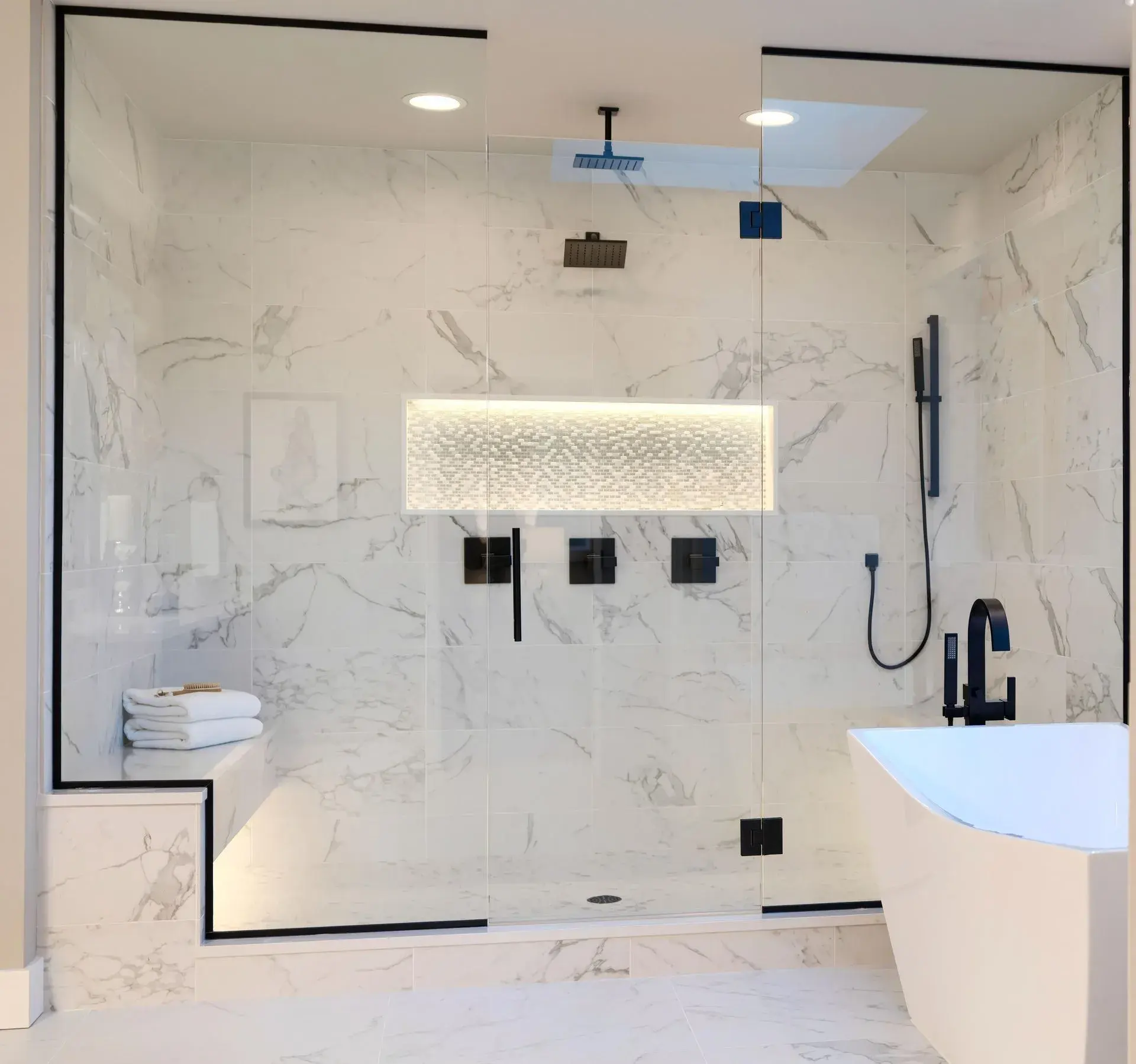 Walk-in shower replacement