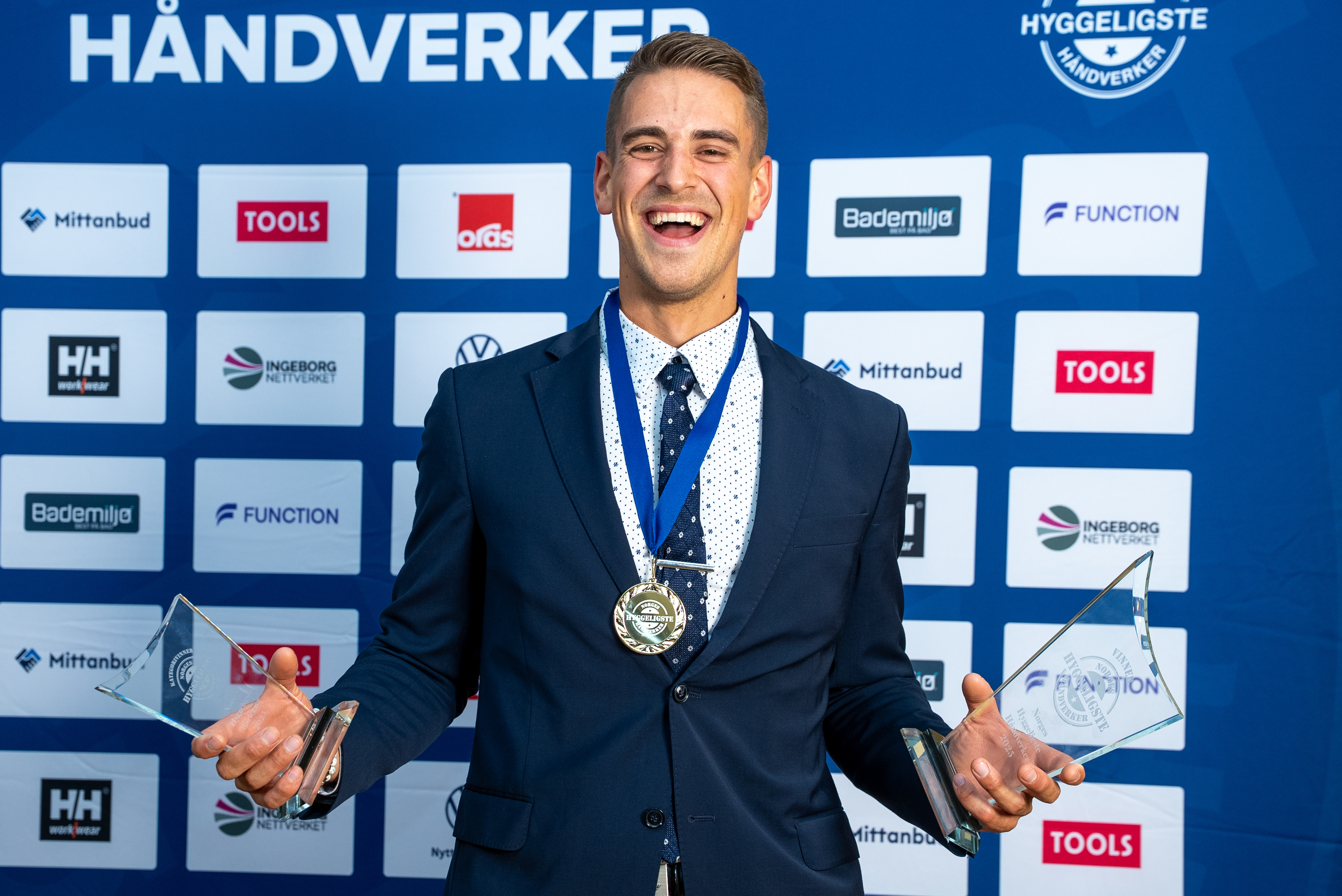 Dag Olav Håkedal er Norges hyggeligste rørlegger i 2025