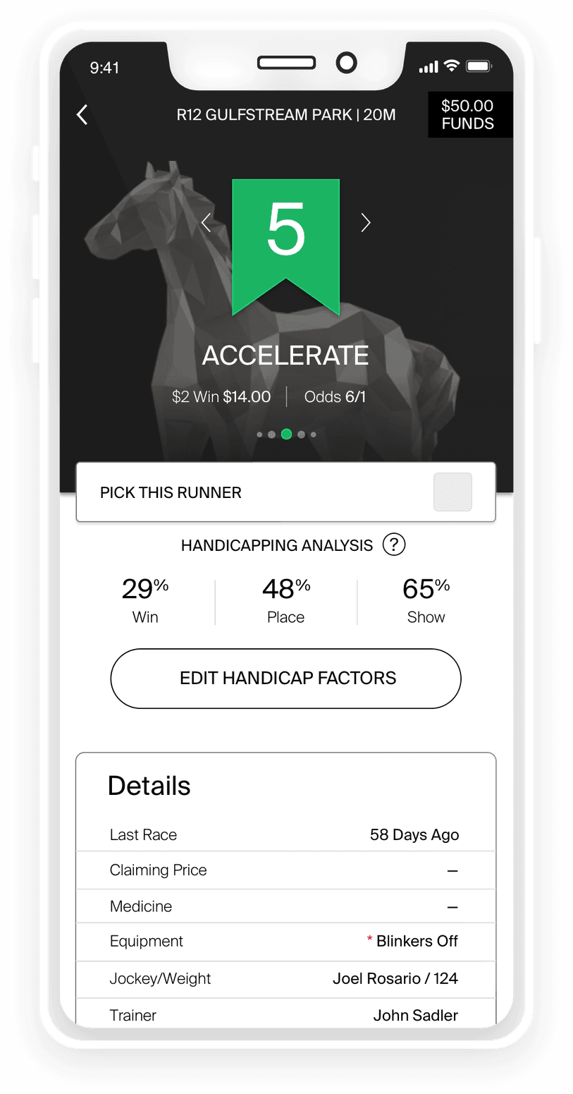 Ipad Handicapping Races Bet Horse Racing Online