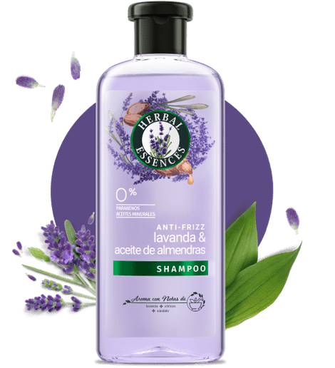 Herbal Essences - Ingrediente Lavanda & Aceite de Almendras