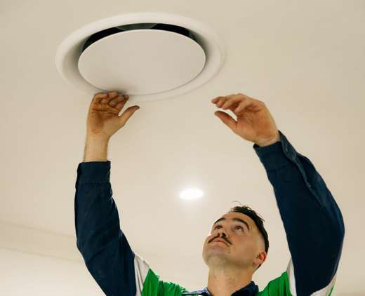 Ducted air conditioning