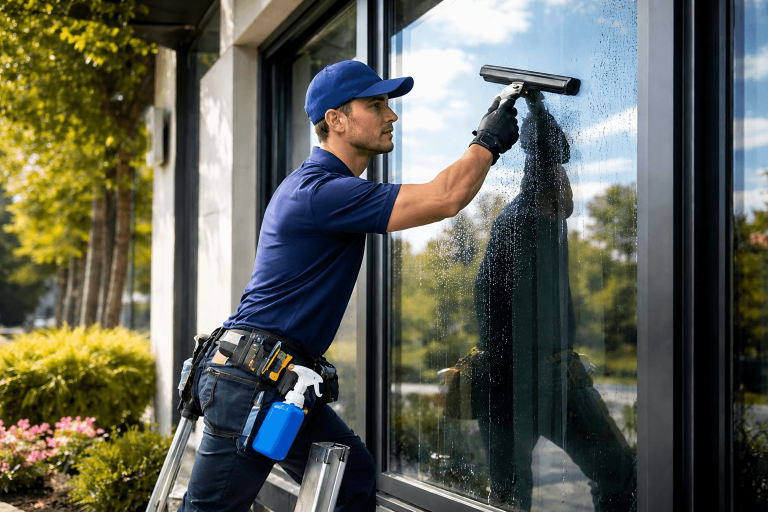 Recurring Commercial Window Maintenance