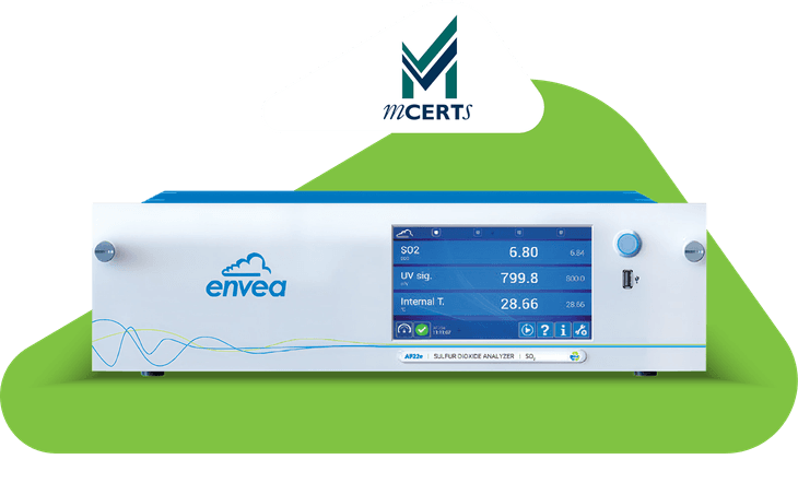 e-Series analyzer with MCERTS certification mark