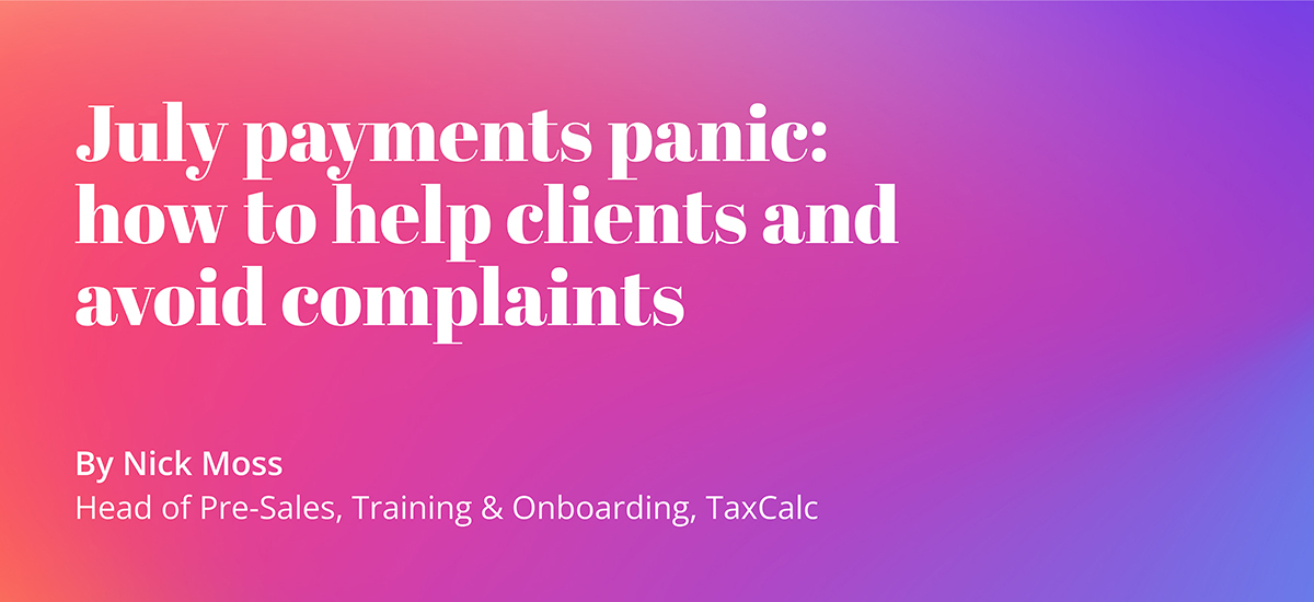 MTD: first live submission completed via TaxCalc as customer hails ease of use