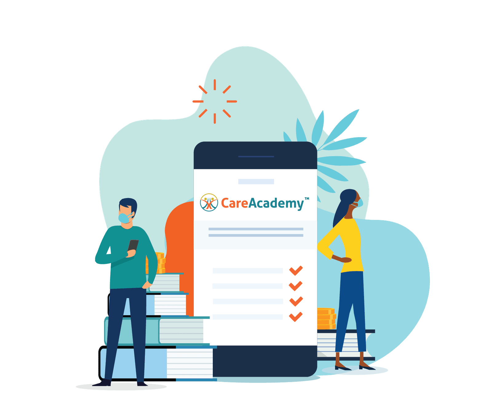 Free Trial Sign Up Page (2/2) - 14 Day Trial - CareAcademy