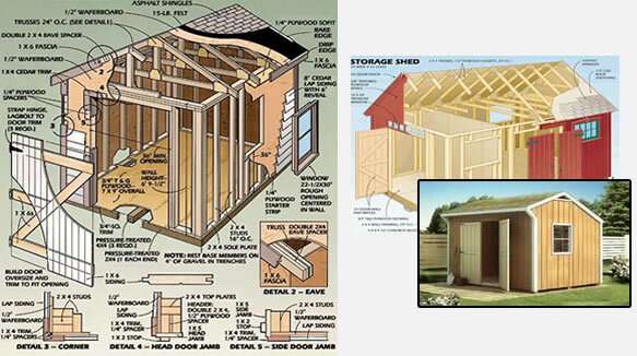 Free 8x12 Shed Plan - PDF Download Now | CarpentryHacker