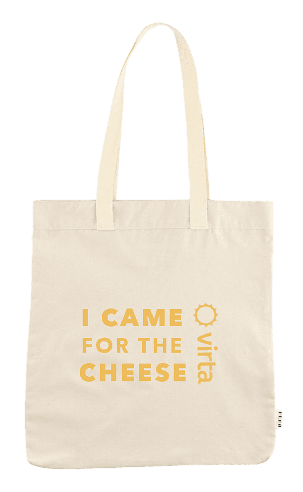 I came for the cheese tote