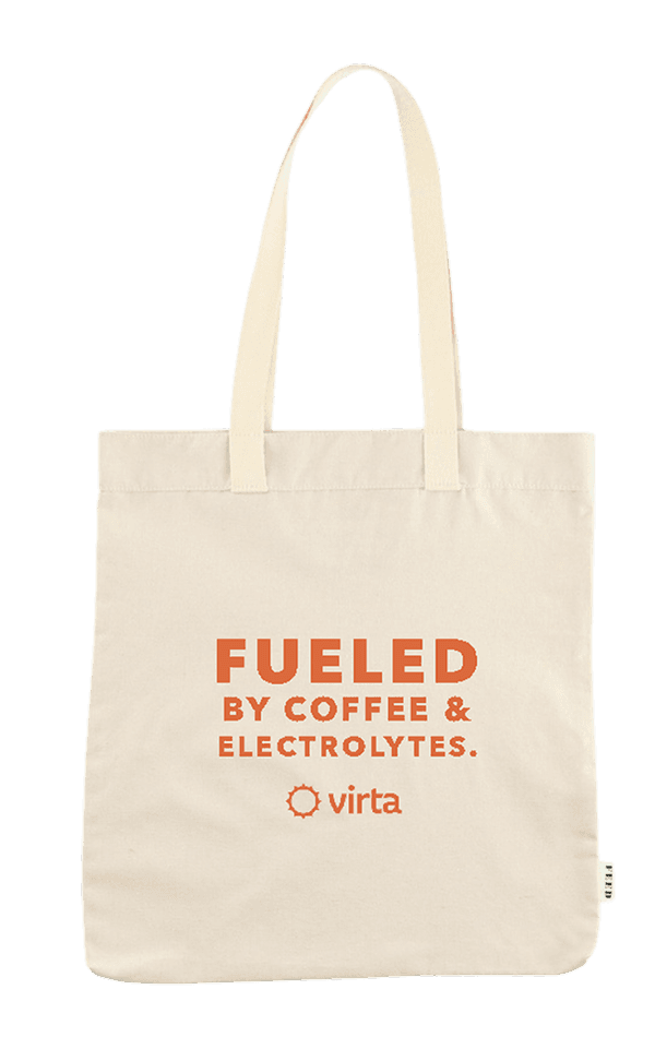 Fueled by coffee tote