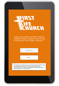 kiosk for non profit or church mobile program