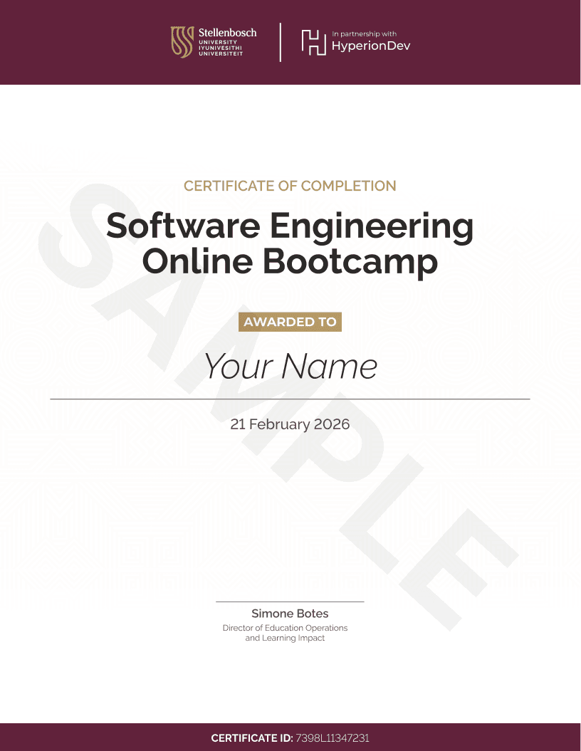 Software Engineering Bootcamp | 3-6 Months | Become a Software Engineer