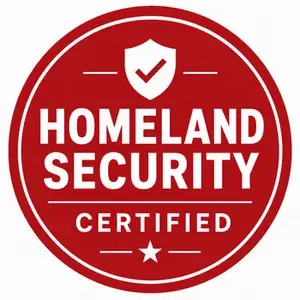 Homeland Security Certified badge