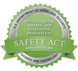 SAFETY Act Developmental Testing and Evaluation Designation badge