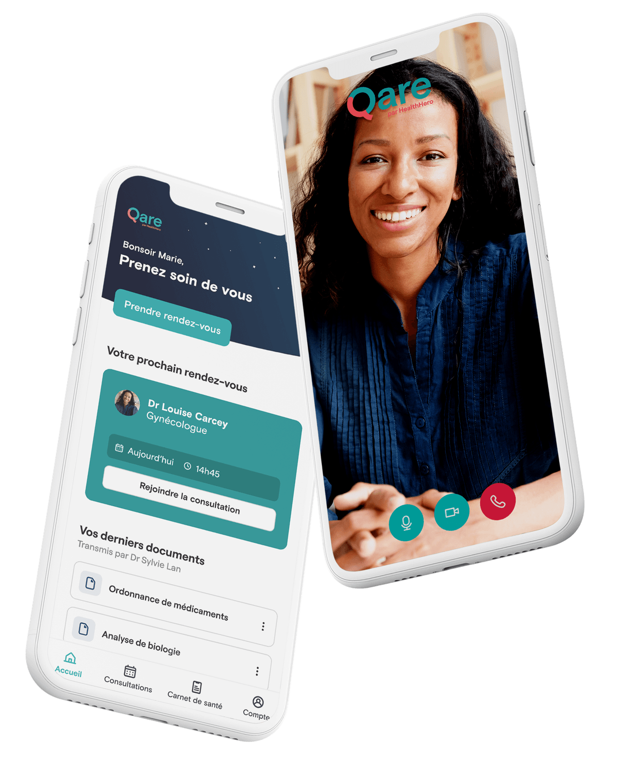 Qare - Téléconsultation Gynécologue en Ligne 7j/7