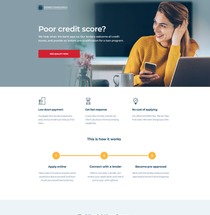 Landing page example 2