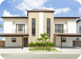 Casa exterior de Costa Linda