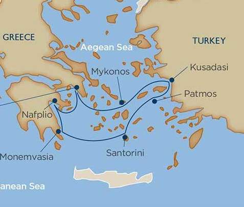 Windstar Greek Isles Itineraries