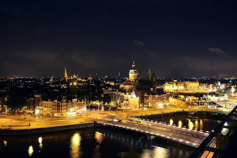 Berlin  at night view
