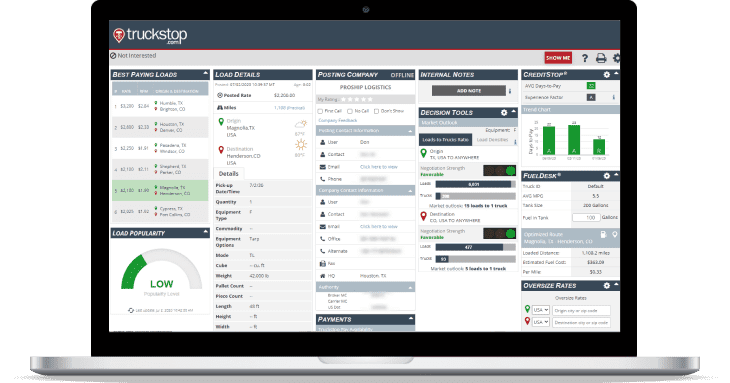 Truckstop.com - Load Board And Freight Management