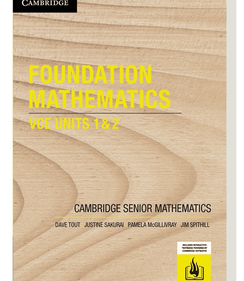 Foundation Math Vce Questions Cambridge Senior Mathematics VCE FOUNDATION