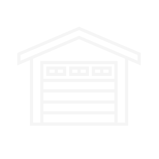 pitched roof garage icon