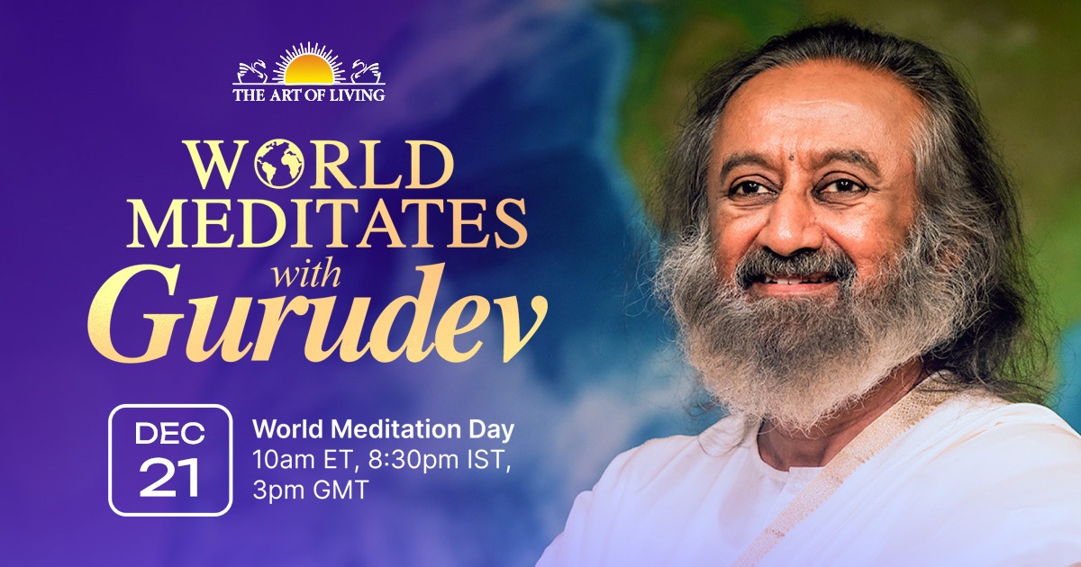 World Meditation Day 2025 Livestream from NYC