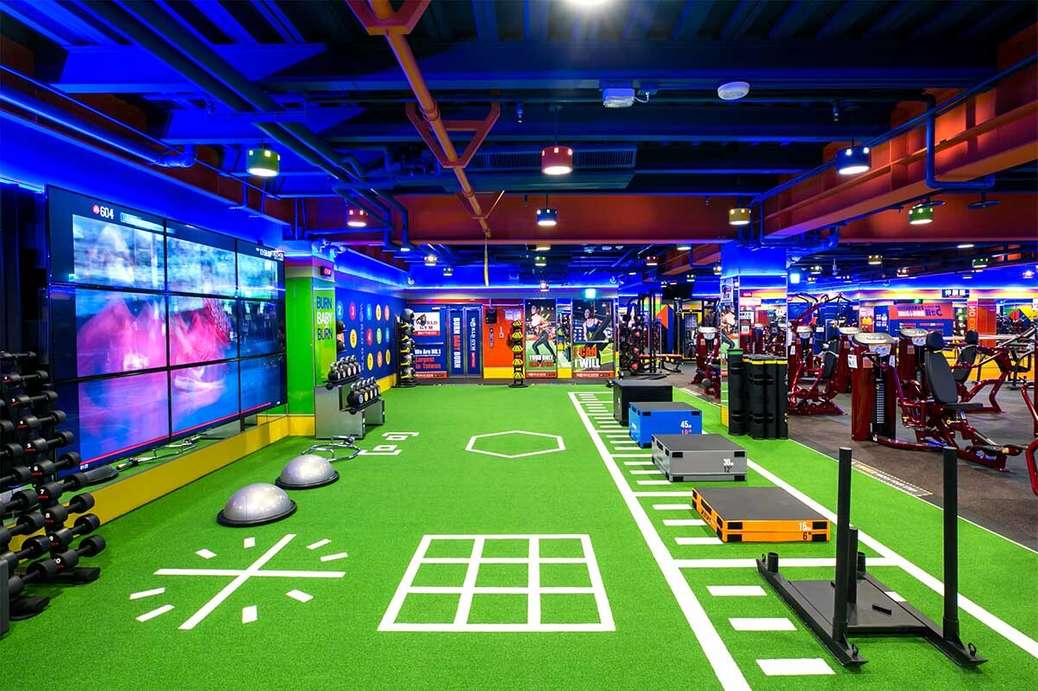 World Gym草皮區