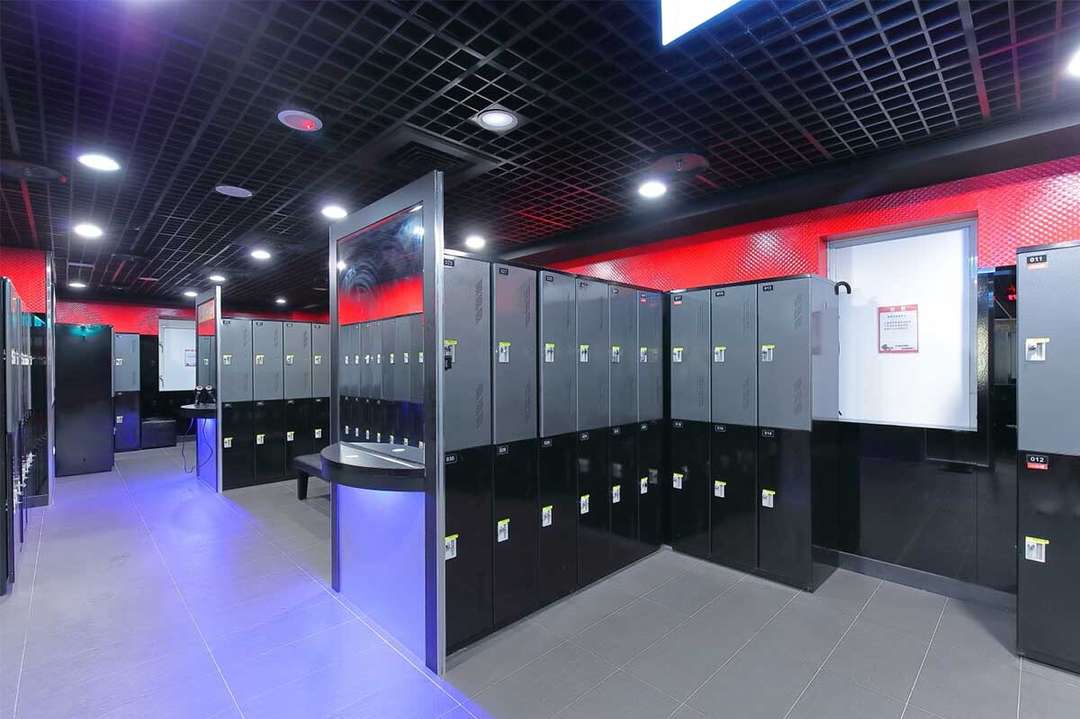 World Gym免費置物櫃
