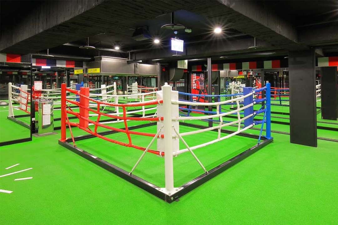 World Gym 拳擊訓練區