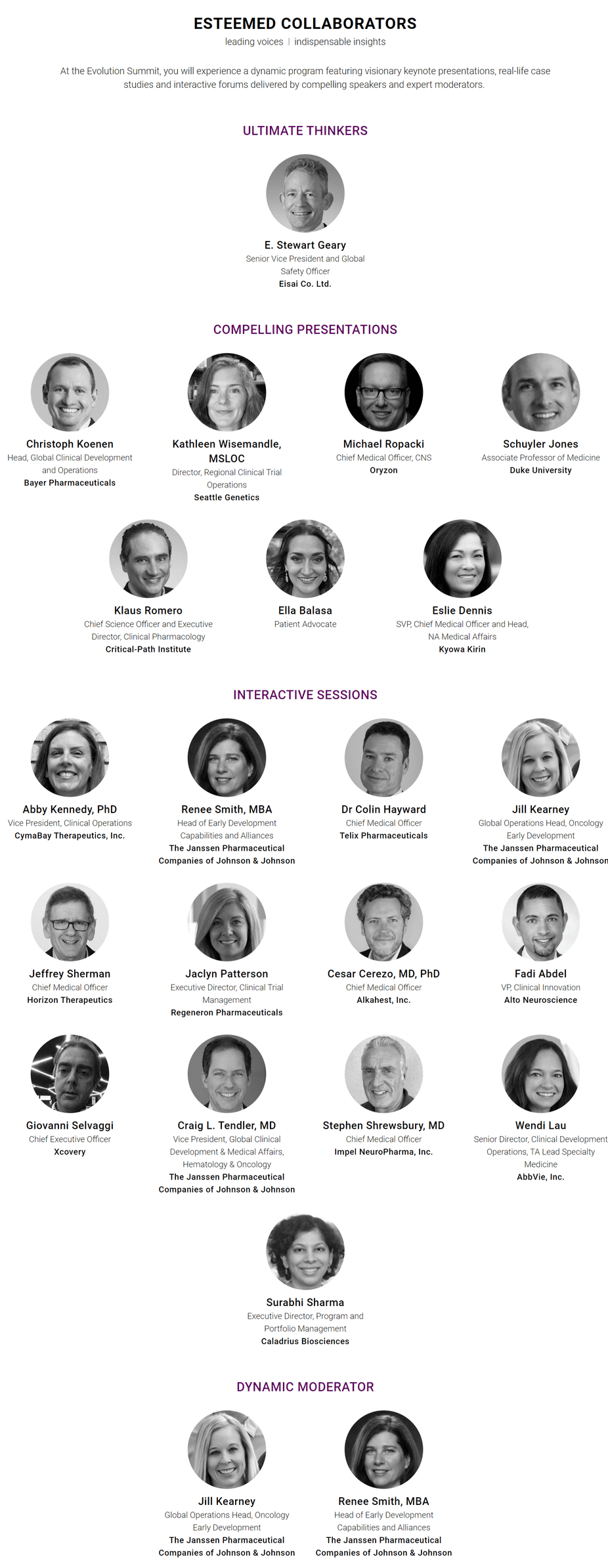 Evolution Summit