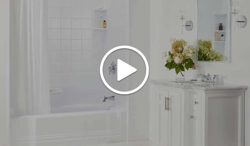 A new Bath Fitter shower remodeling solution
