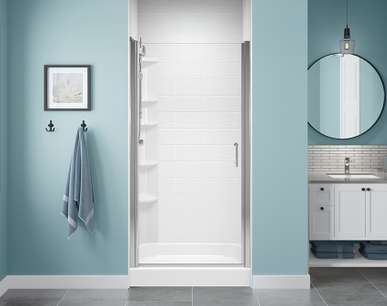 A new Bath Fitter shower remodeling solution