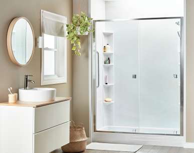 A new tub-to-shower Bath Fitter conversion solution