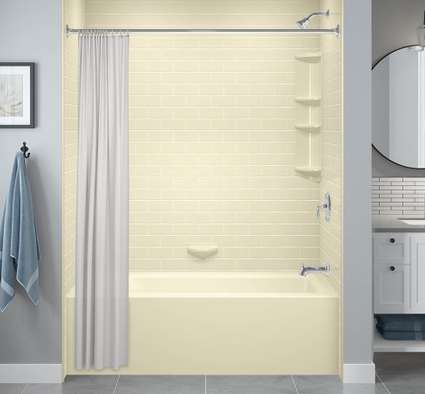 A new Bath Fitter easy access shower solution