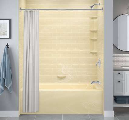 A new Bath Fitter easy access shower solution