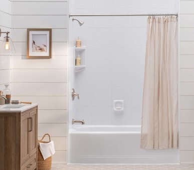 A new Bath Fitter bathtub remodeling solution