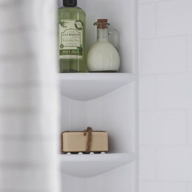 A new Bath Fitter easy access shower solution