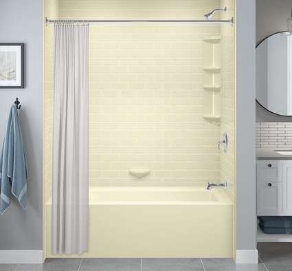 A new Bath Fitter easy access shower solution